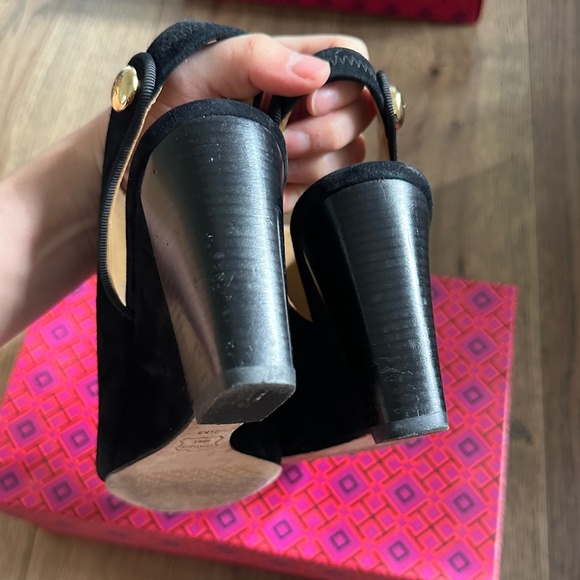 Tory Burch Marisa Open Back Wedge Bootie - Picture 7 of 10